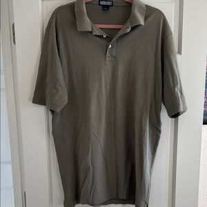 Lands’ End Men's Green Polo Shirt